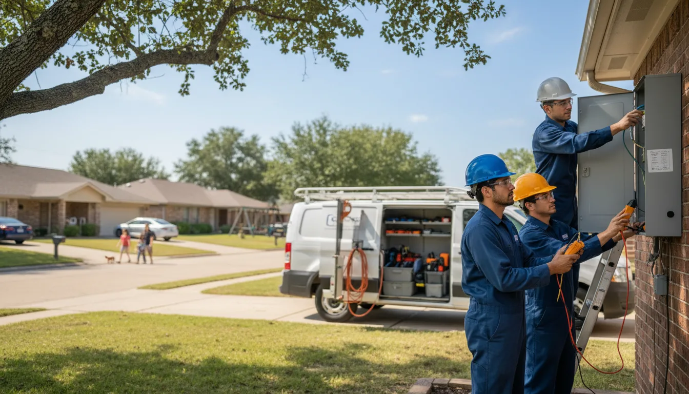 Certified electrician providing emergency electrical services in Holly, MI